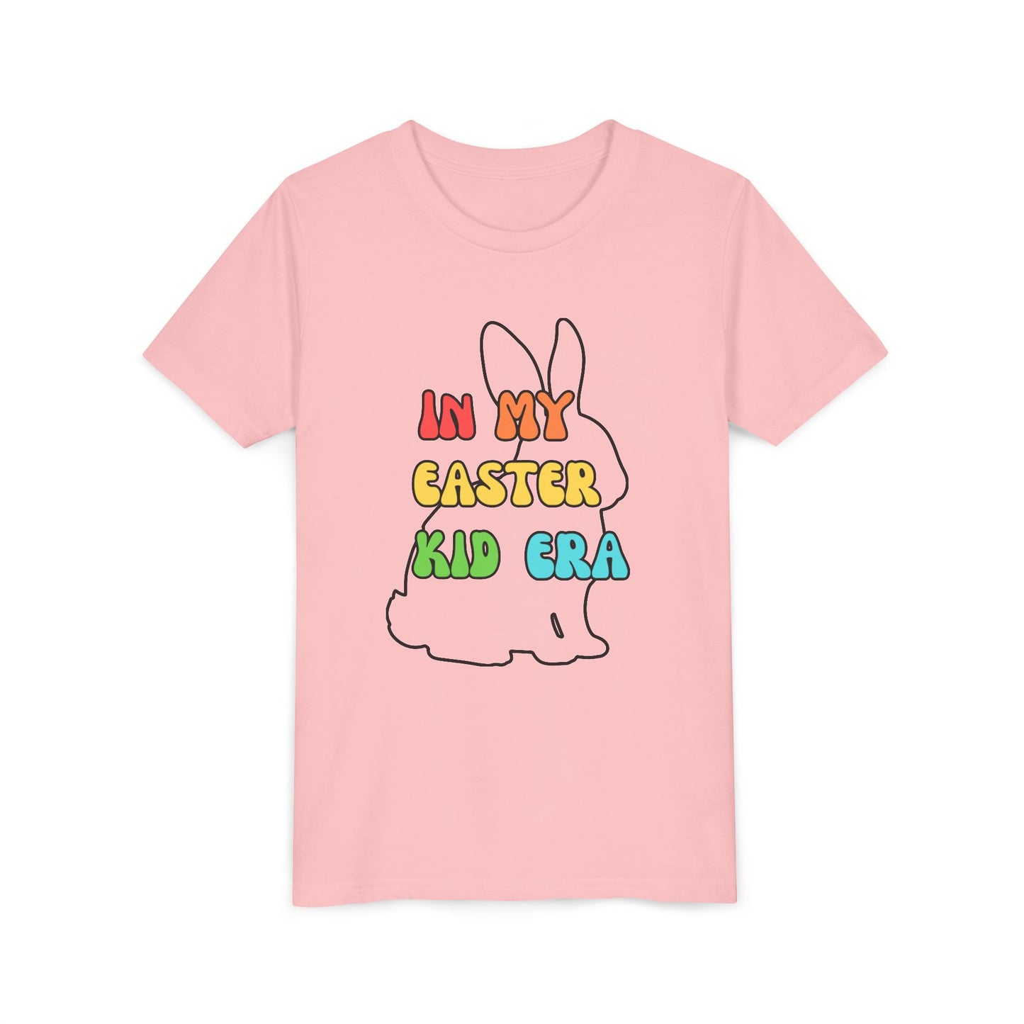 Youth Easter T-Shirt — "In My Easter Kid Era" Bunny Graphic