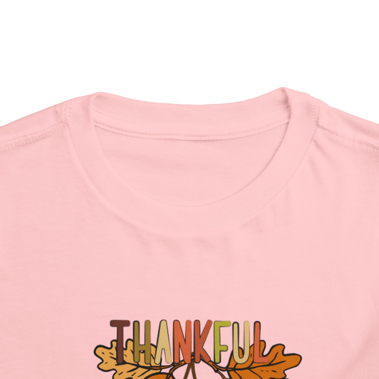 Thankful for My Twin Toddler Tee — Fall Acorn & Leaves Thanksgiving Shirt