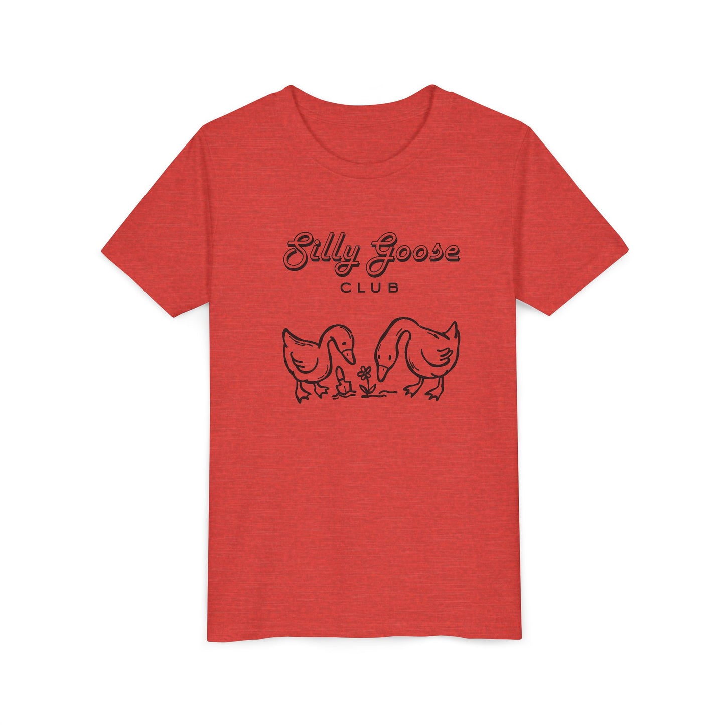 Silly Goose Club Youth Tee — Cute Kids Graphic T-Shirt