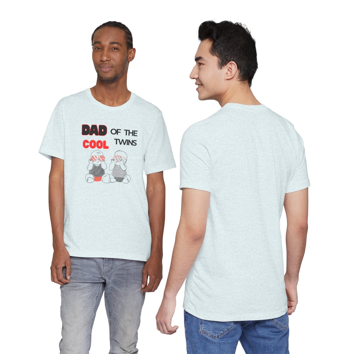 Dad of the Cool Twins Tee