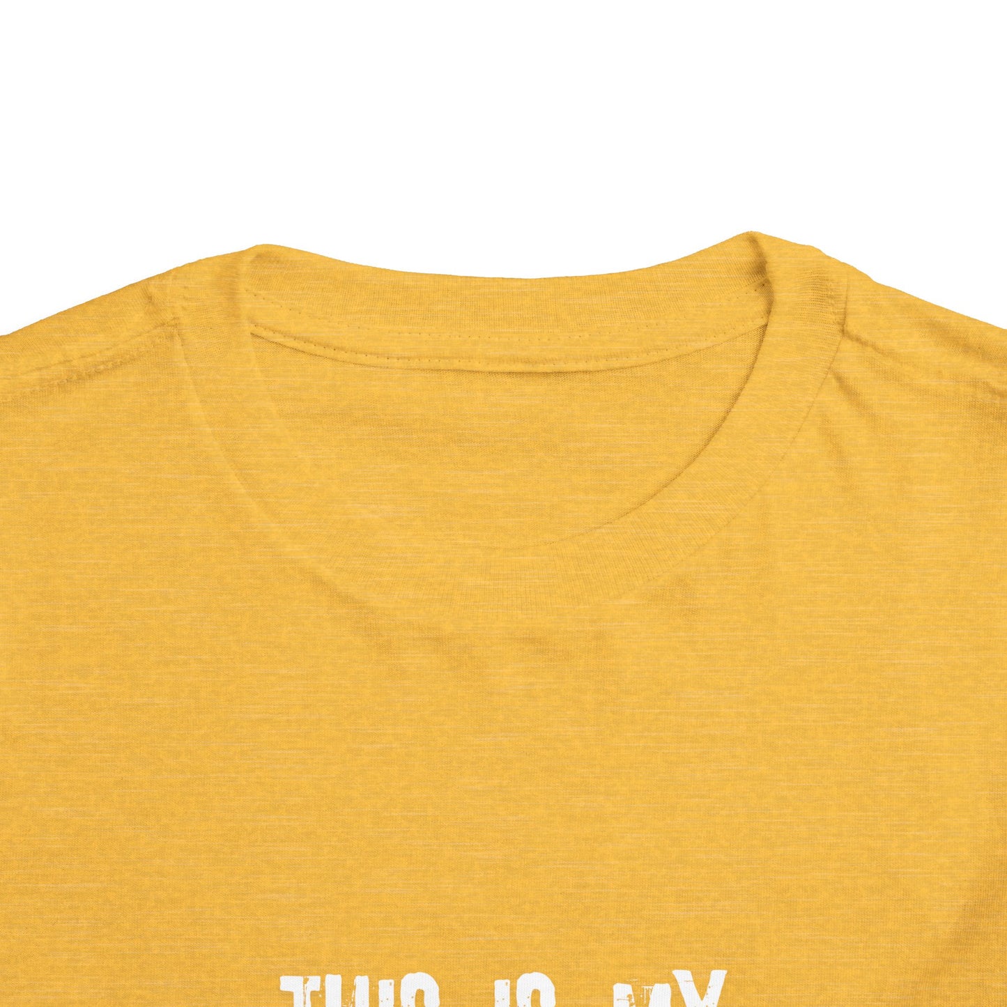Toddler Tee — "This Is My Messy Shirt" Funny Kids Shirt