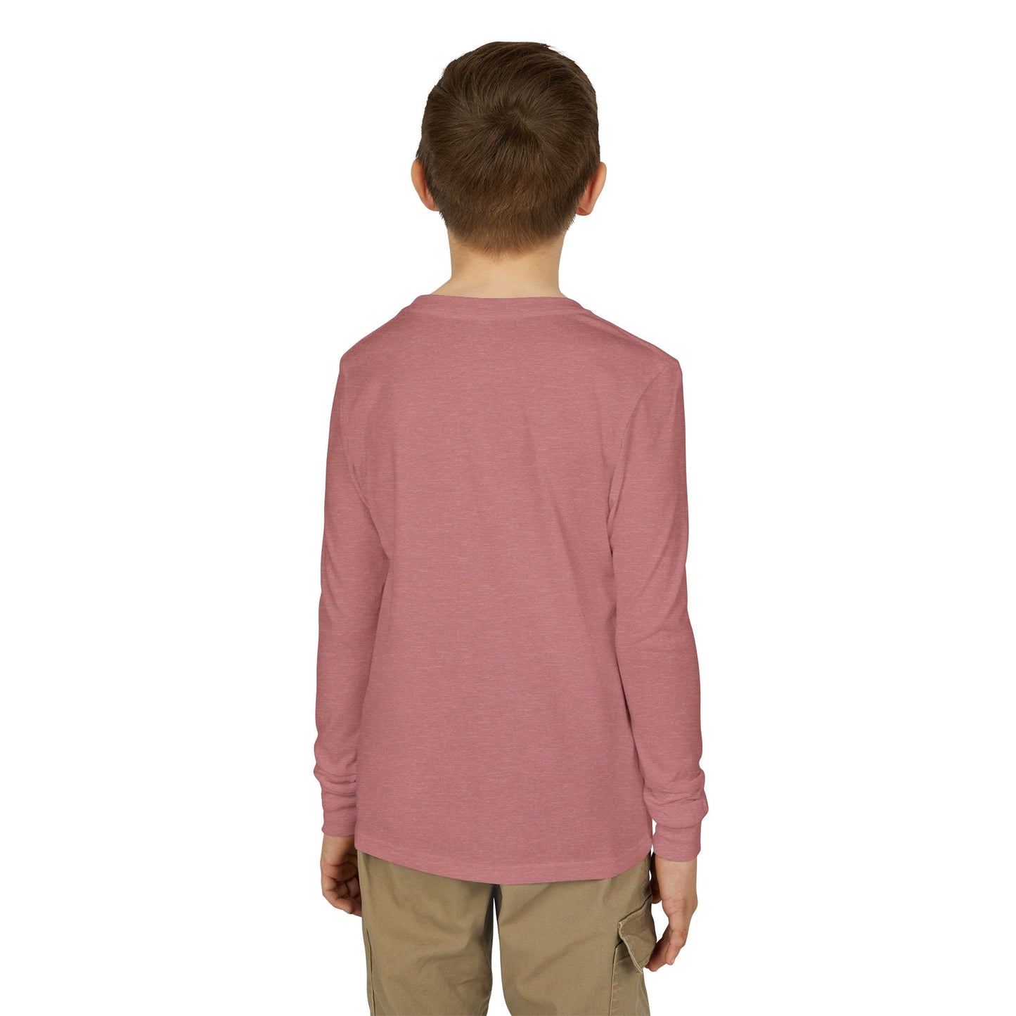 Youth Long Sleeve Tee — 'Trick or Triplets?' Ghosts Halloween Shirt