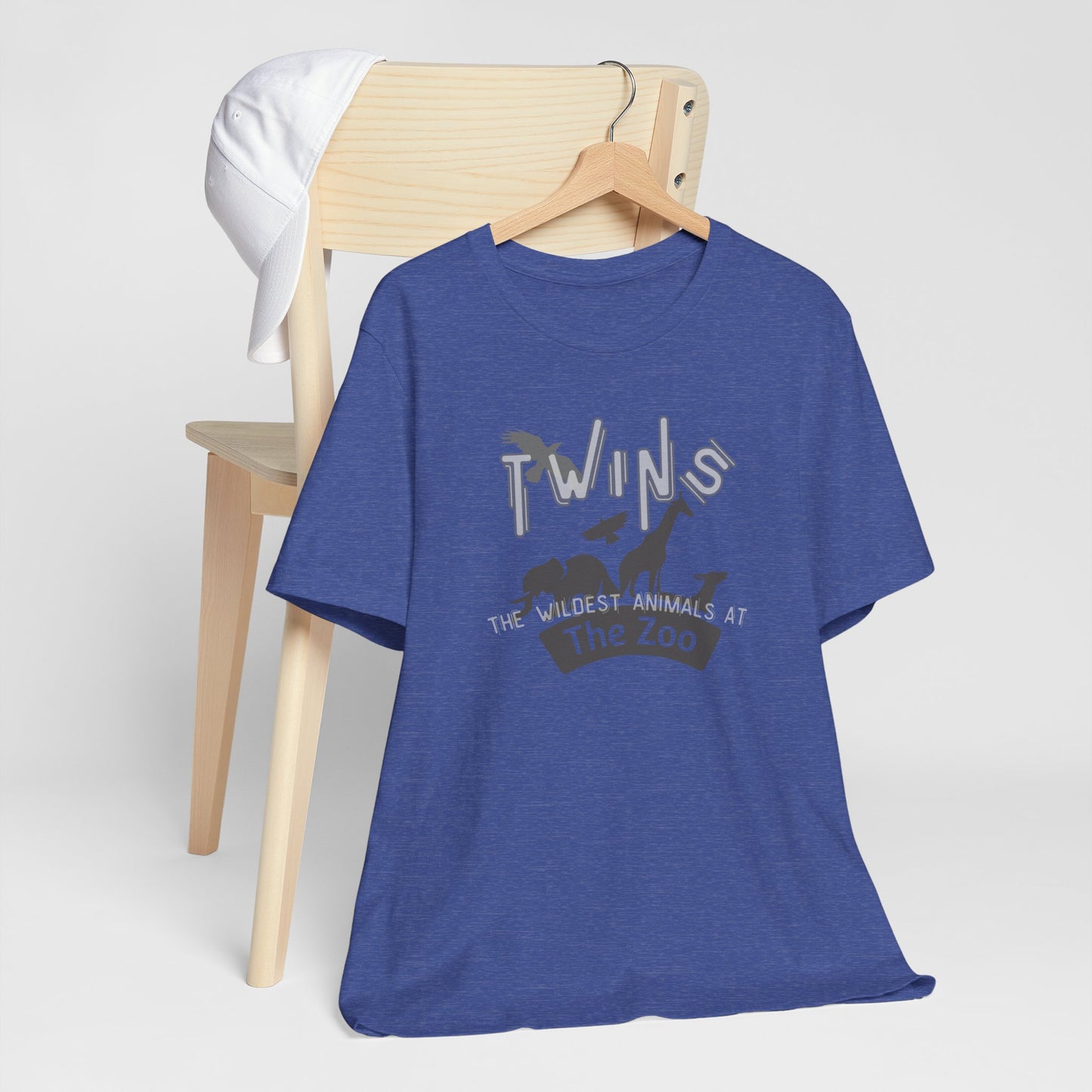 Twins Zoo T-Shirt — 'The Wildest Animals at the Zoo' Graphic Tee