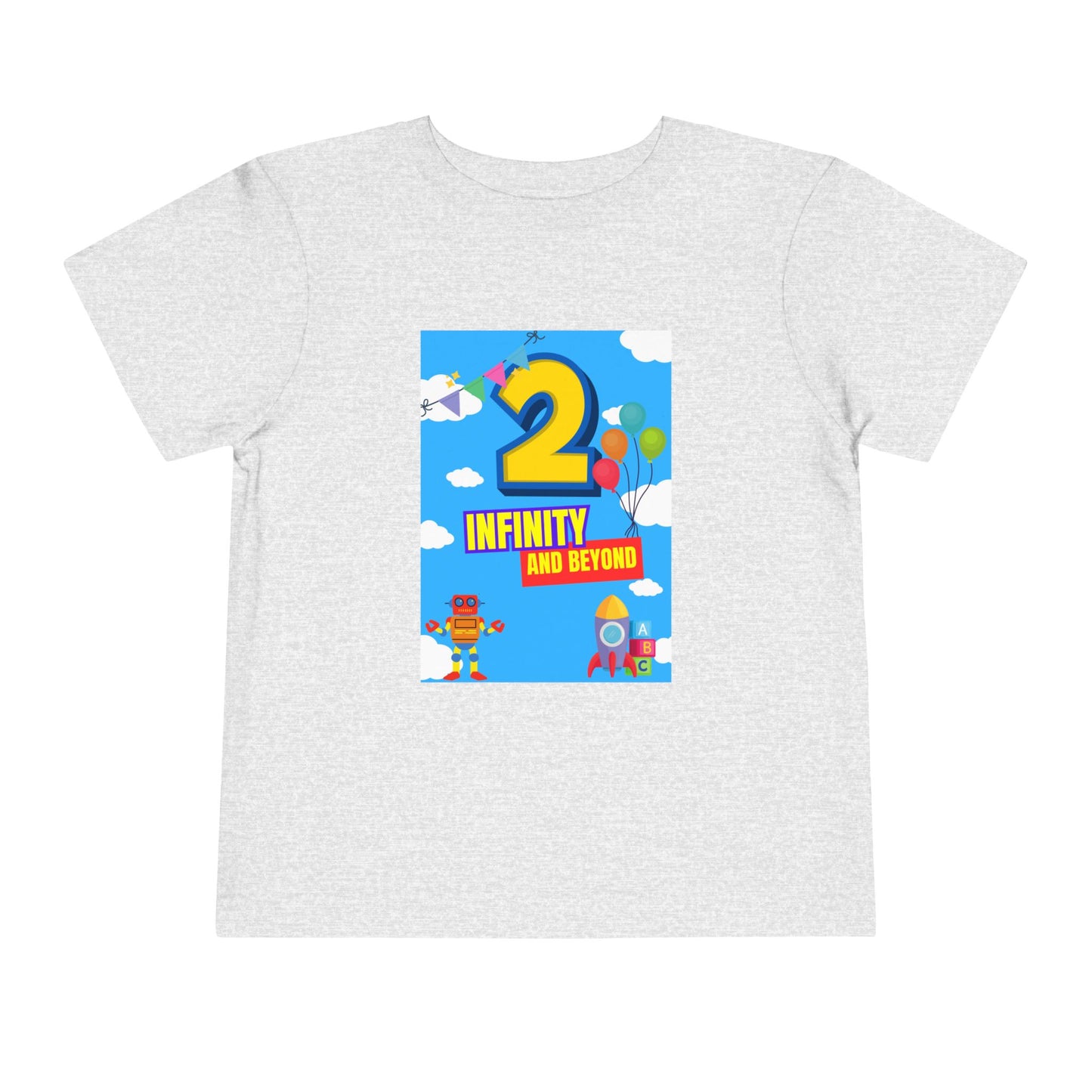 Toddler Second Birthday T-Shirt - 2 Infinity and Beyond