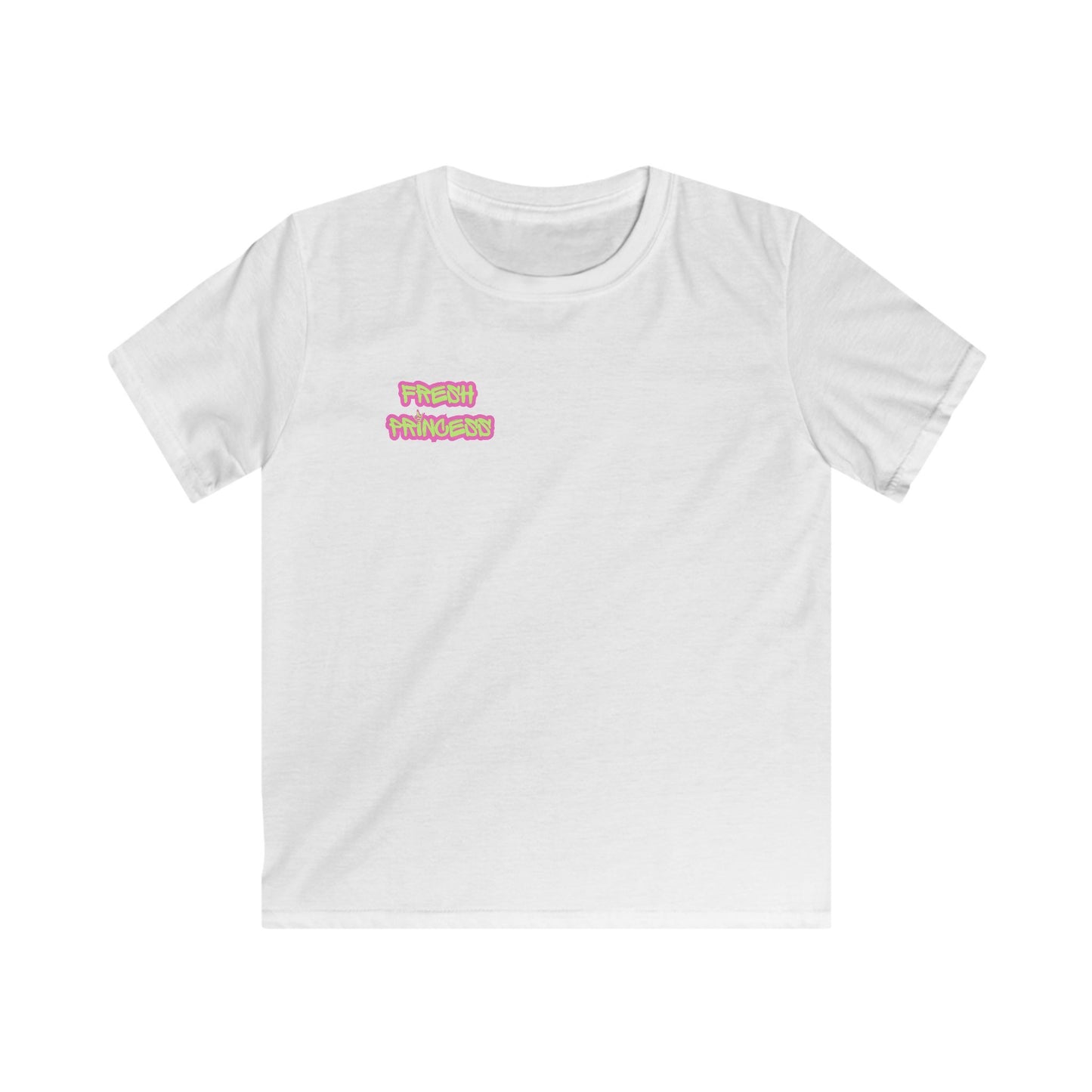 Kids 90's "Fresh Princess" Retro Graffiti Twin Girl Shirt