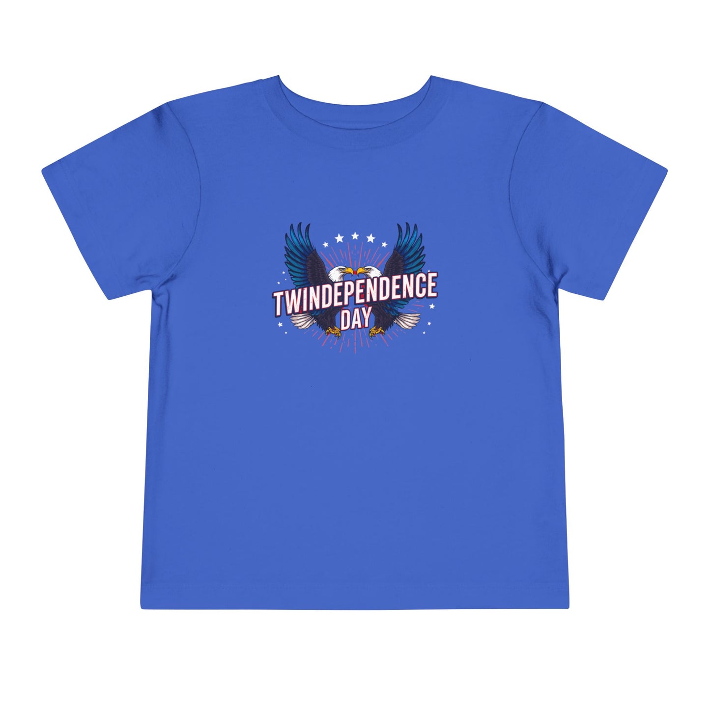 Toddler Tee - "Twindependence Day" Eagle Graphic 4th of July Shirt