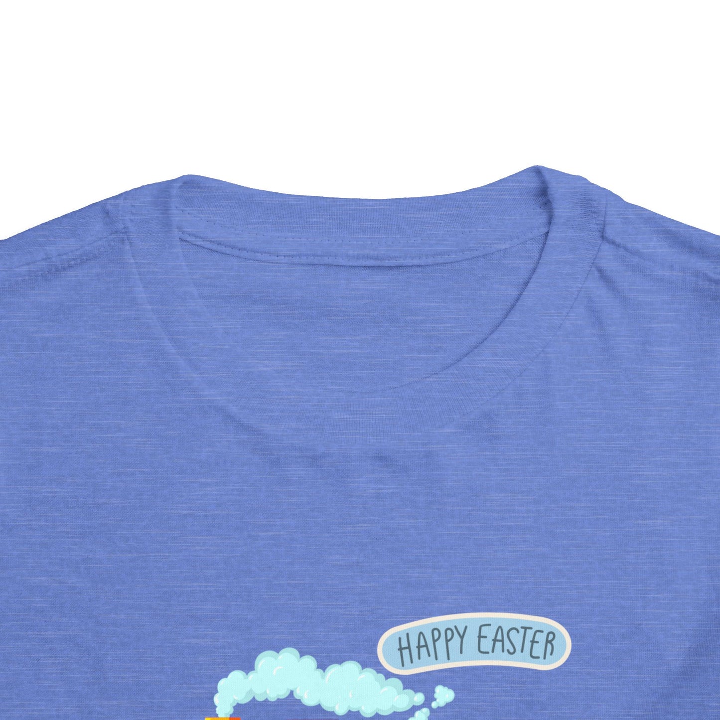 Toddler Easter Tee "Trained to carry lots of eggs" — Cute Train themed boy Shirt