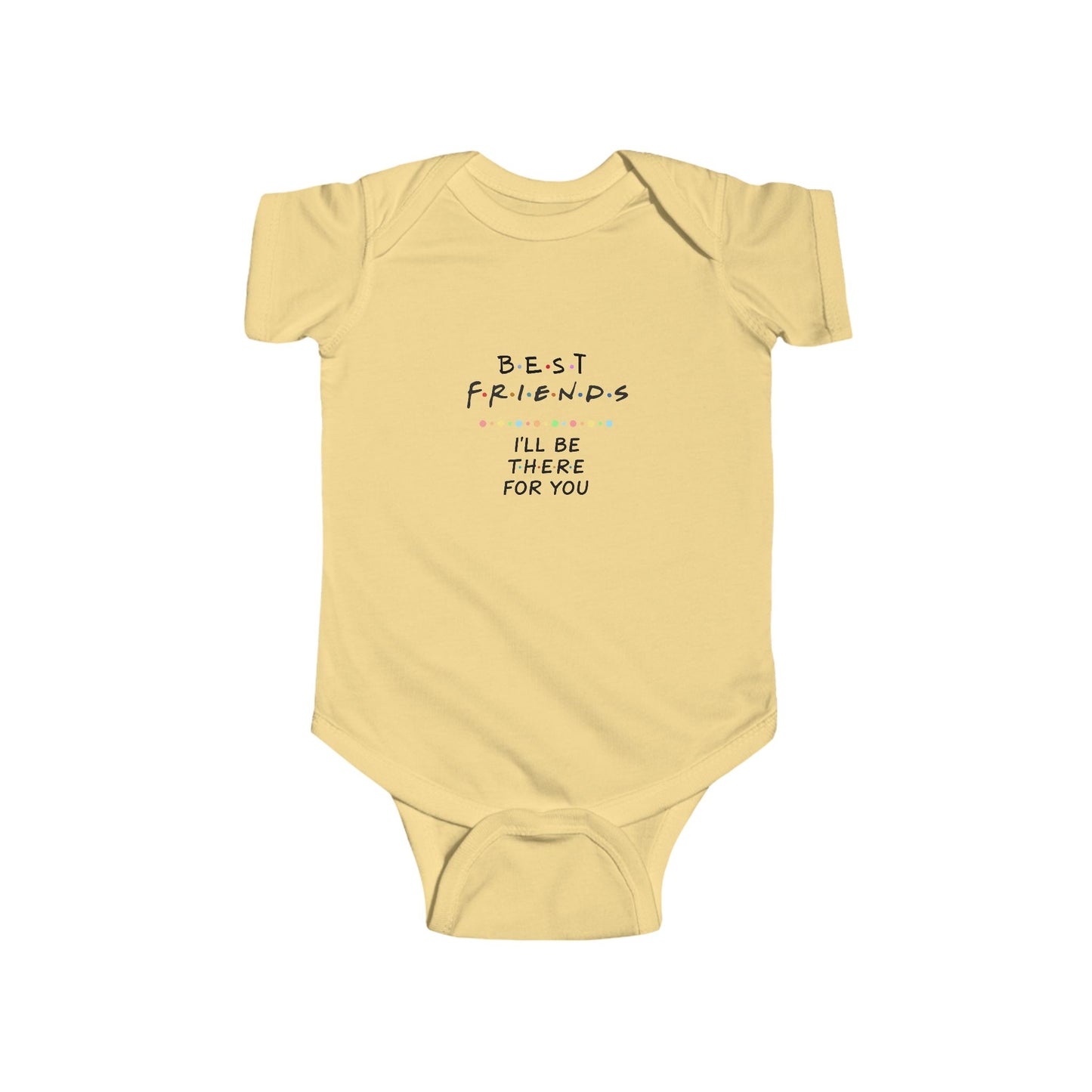 Baby Boy Bodysuit "Best Friends - I'll Be There For You" Baby Onesie