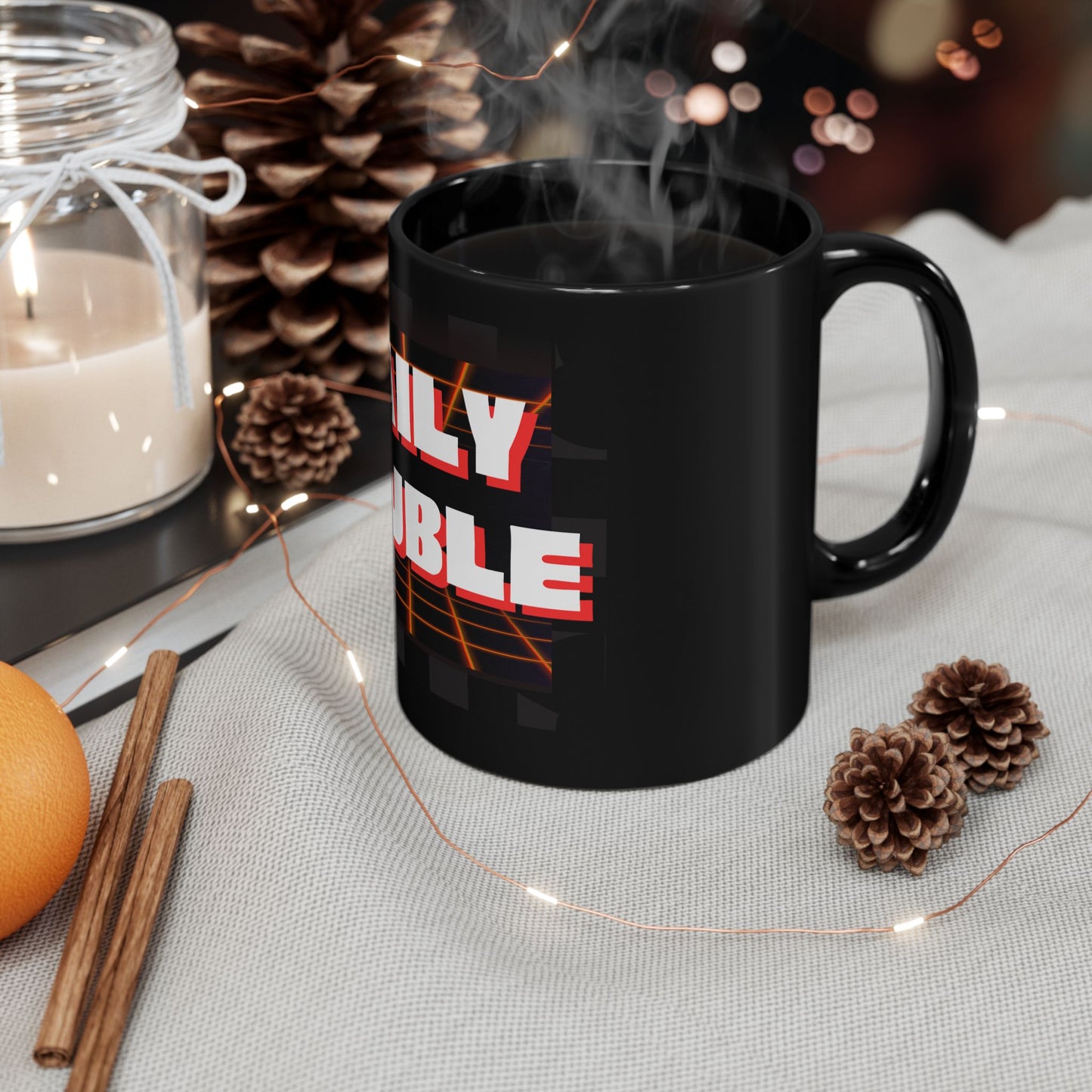 "Daily Double" Jeopardy Mug - Funny Gift for Twin Moms and Twin Dads