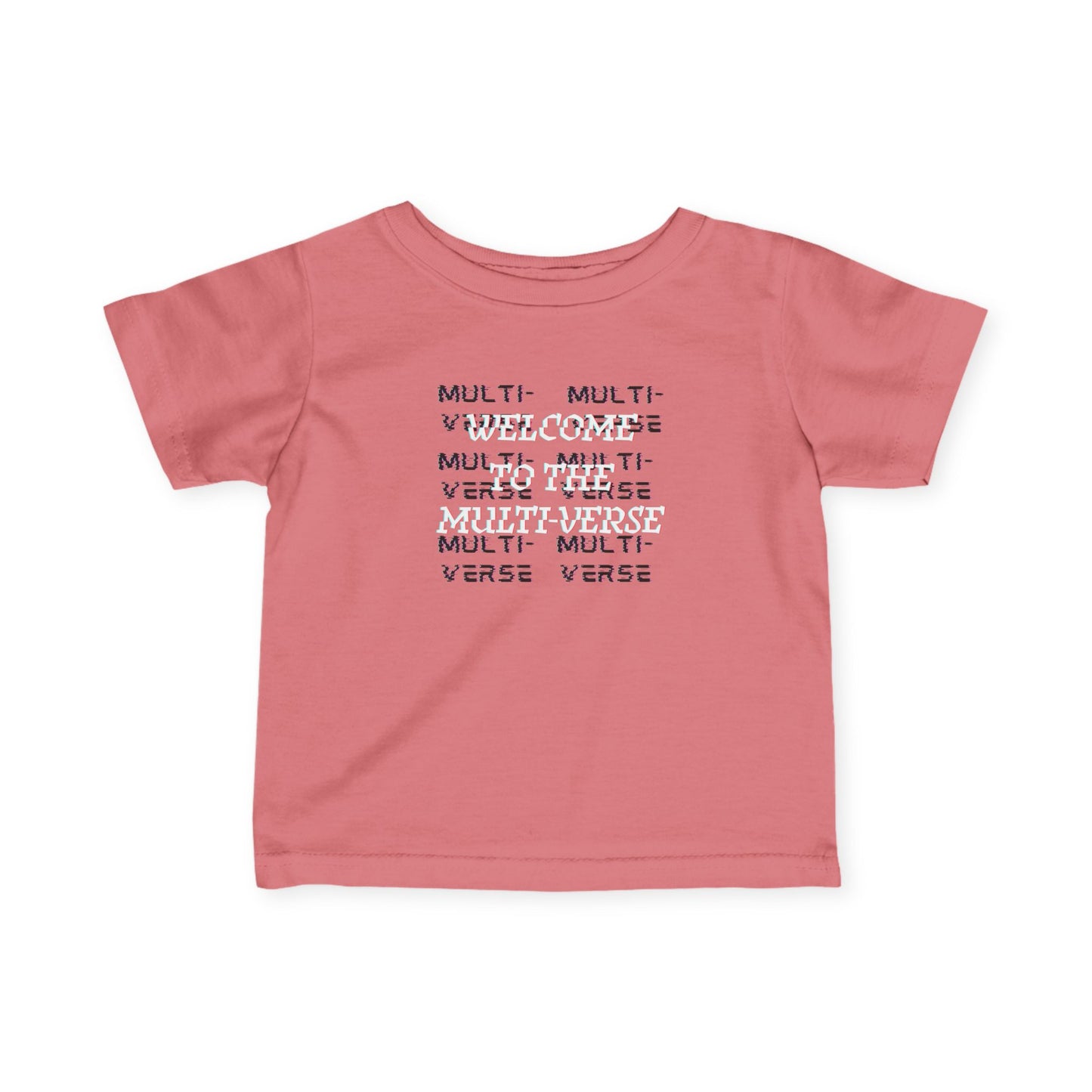 Marvel Superhero Funny — 'Welcome to the MULTI-VERSE' Graphic Baby Shirt for twins and triplets