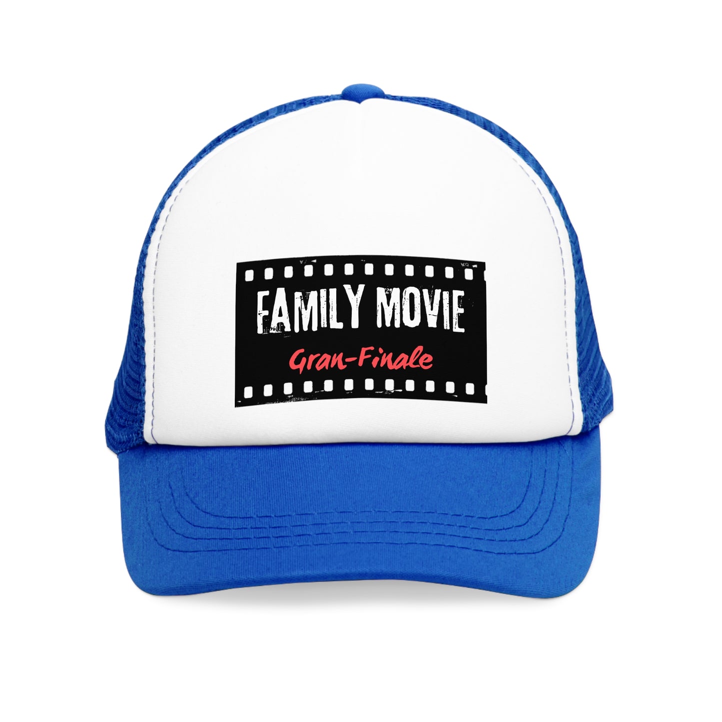 Grandma Trucker Hat- "Gran Finale"- Family Movie Night Mesh Cap