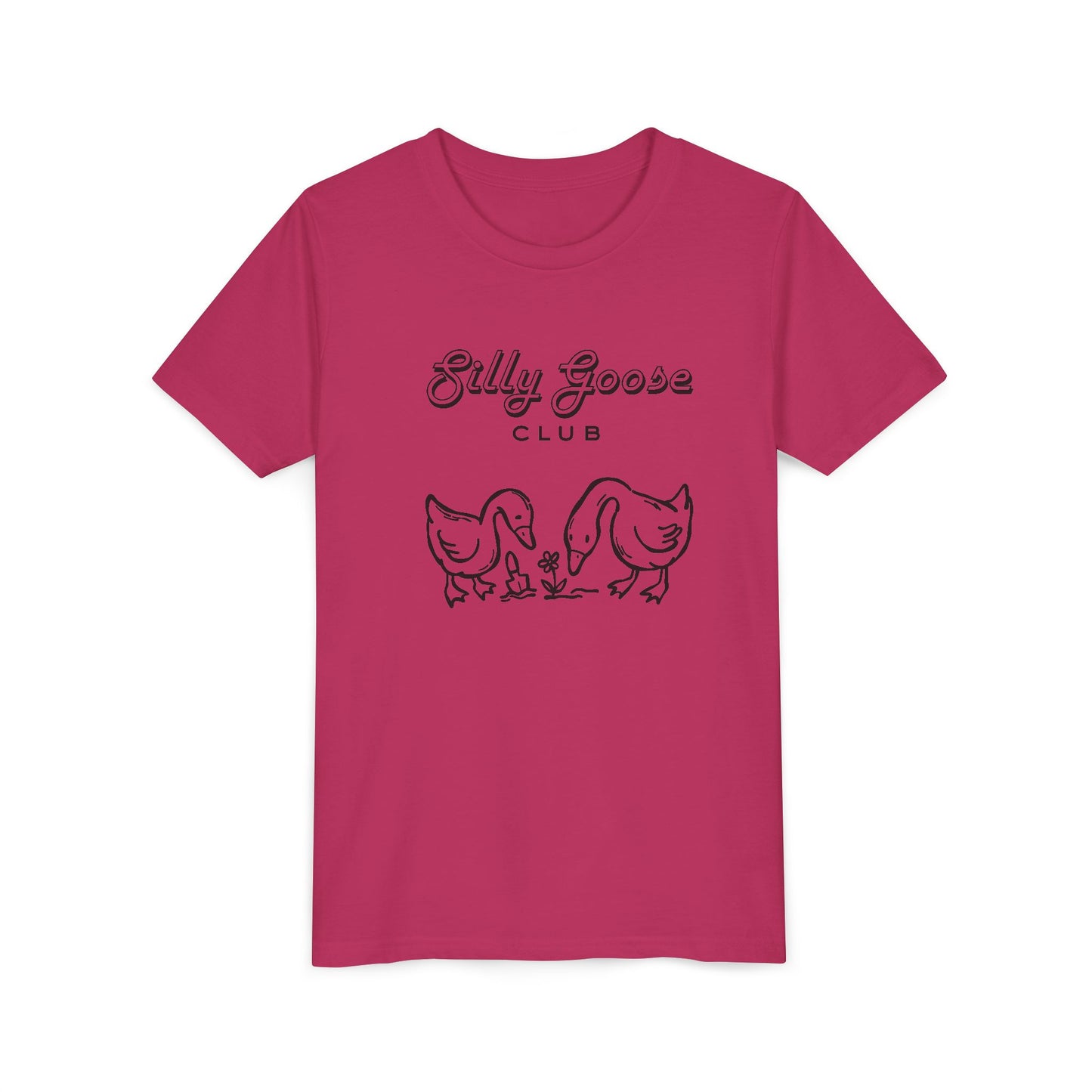 Silly Goose Club Youth Tee — Cute Kids Graphic T-Shirt
