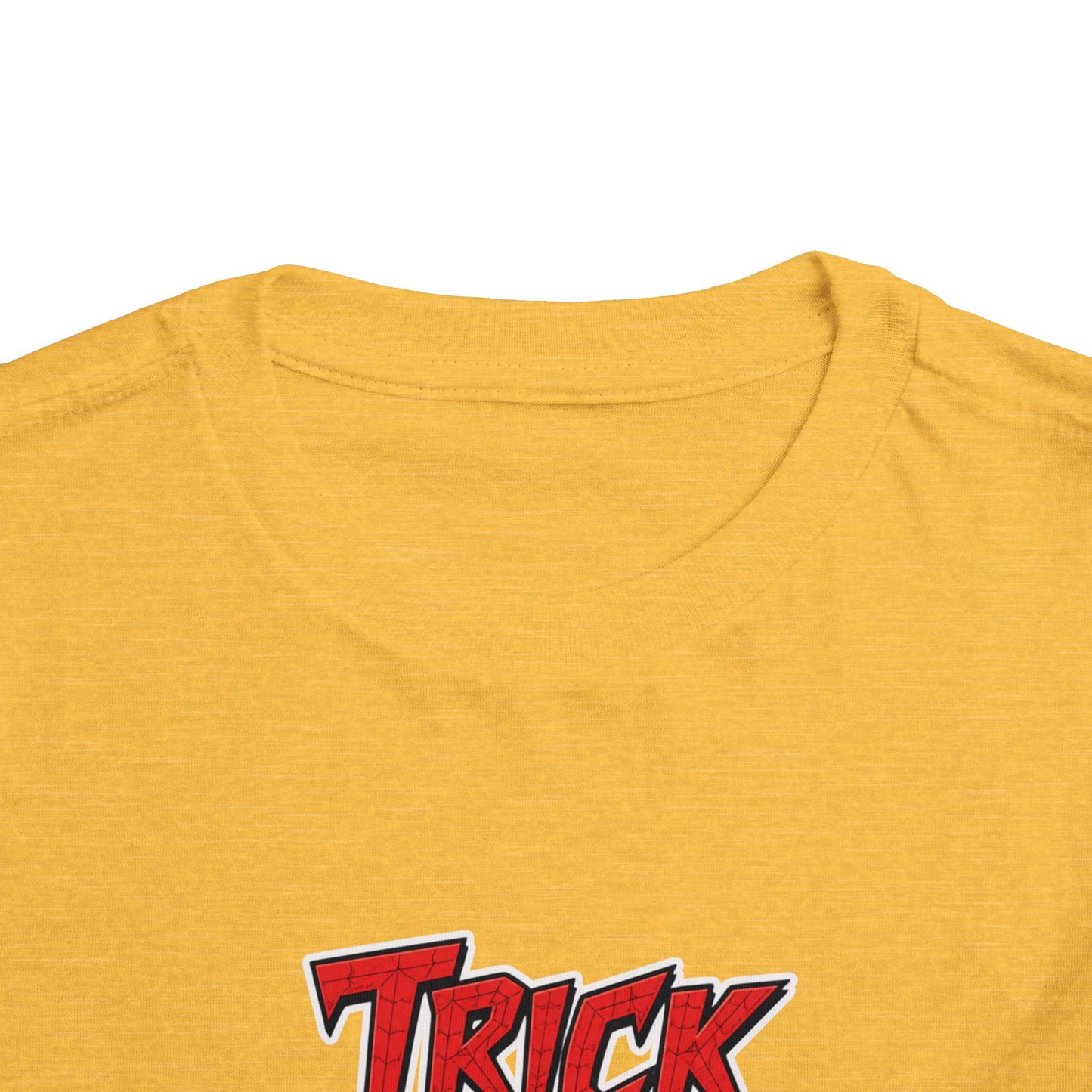 Triplet Toddler - Spiderman Shirt — "Trick or Triplets" Halloween Graphic (2 to 5 years old)