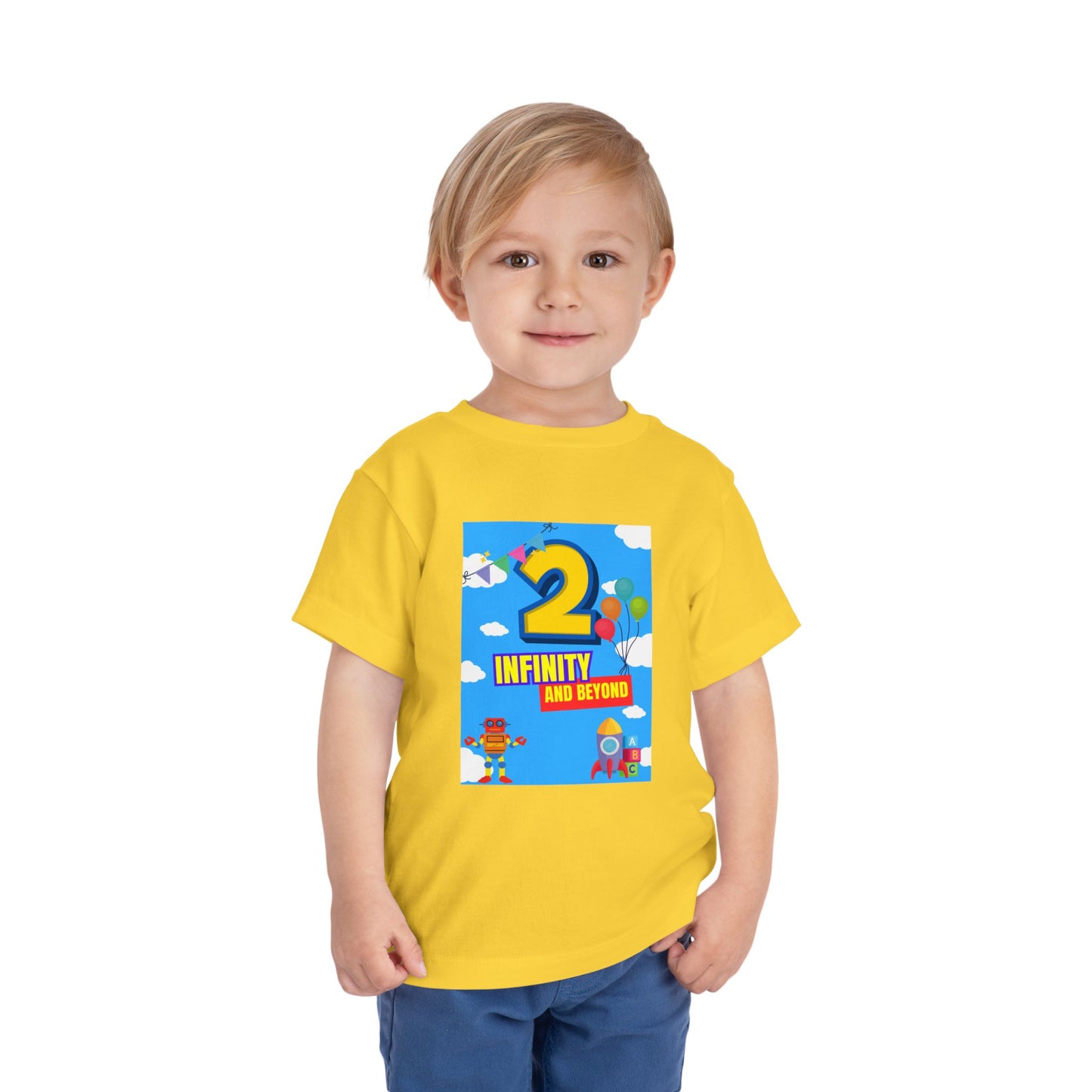 Toddler Second Birthday T-Shirt - 2 Infinity and Beyond
