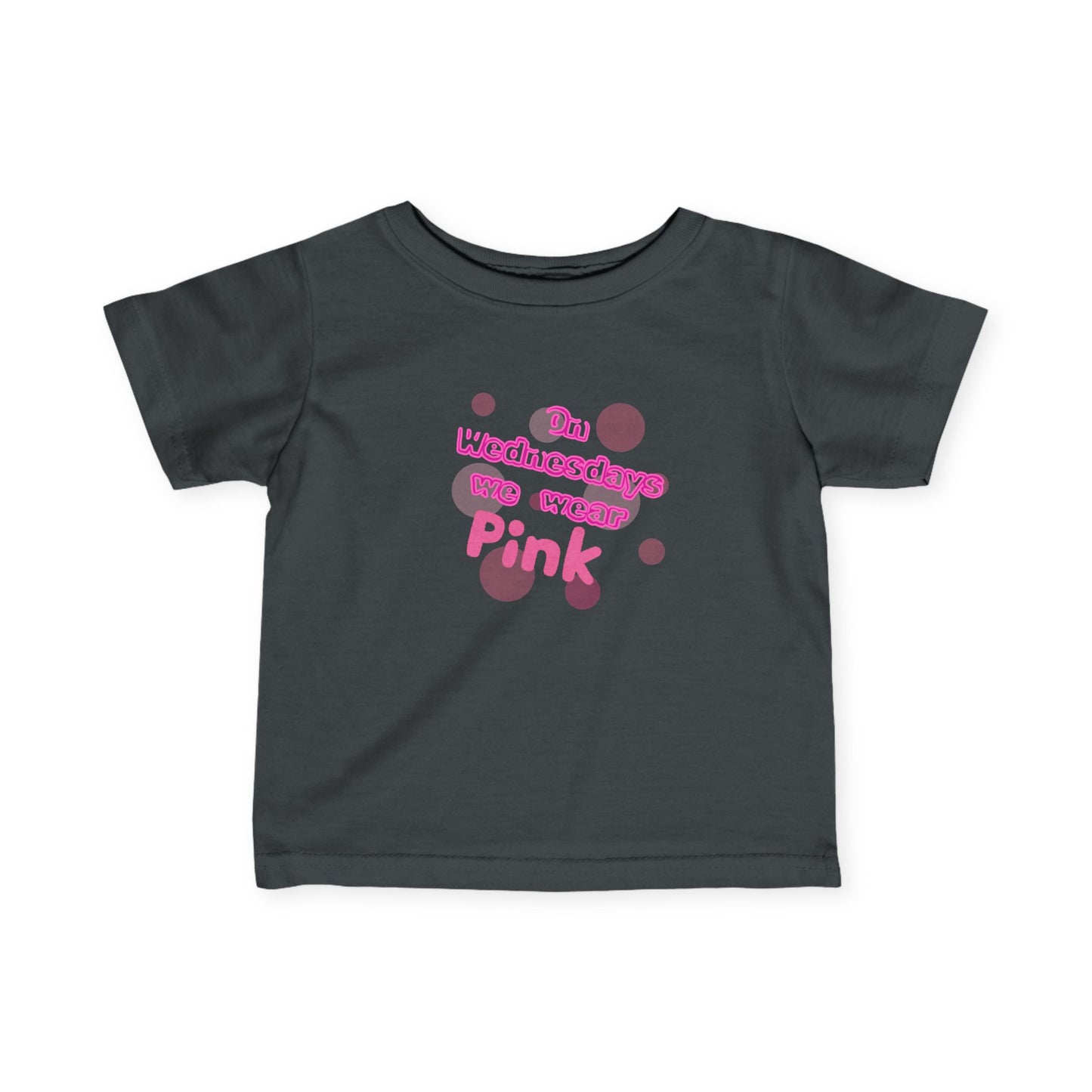 Mean Girls Inspired Infant Tee, Baby Pink T-Shirt, Cute Toddler Clothing, Mom and daughter matching