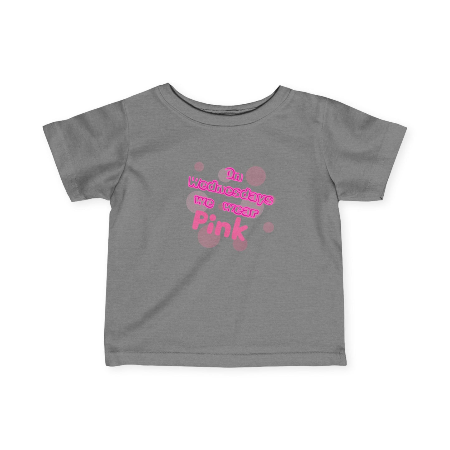 Mean Girls Inspired Infant Tee, Baby Pink T-Shirt, Cute Toddler Clothing, Mom and daughter matching