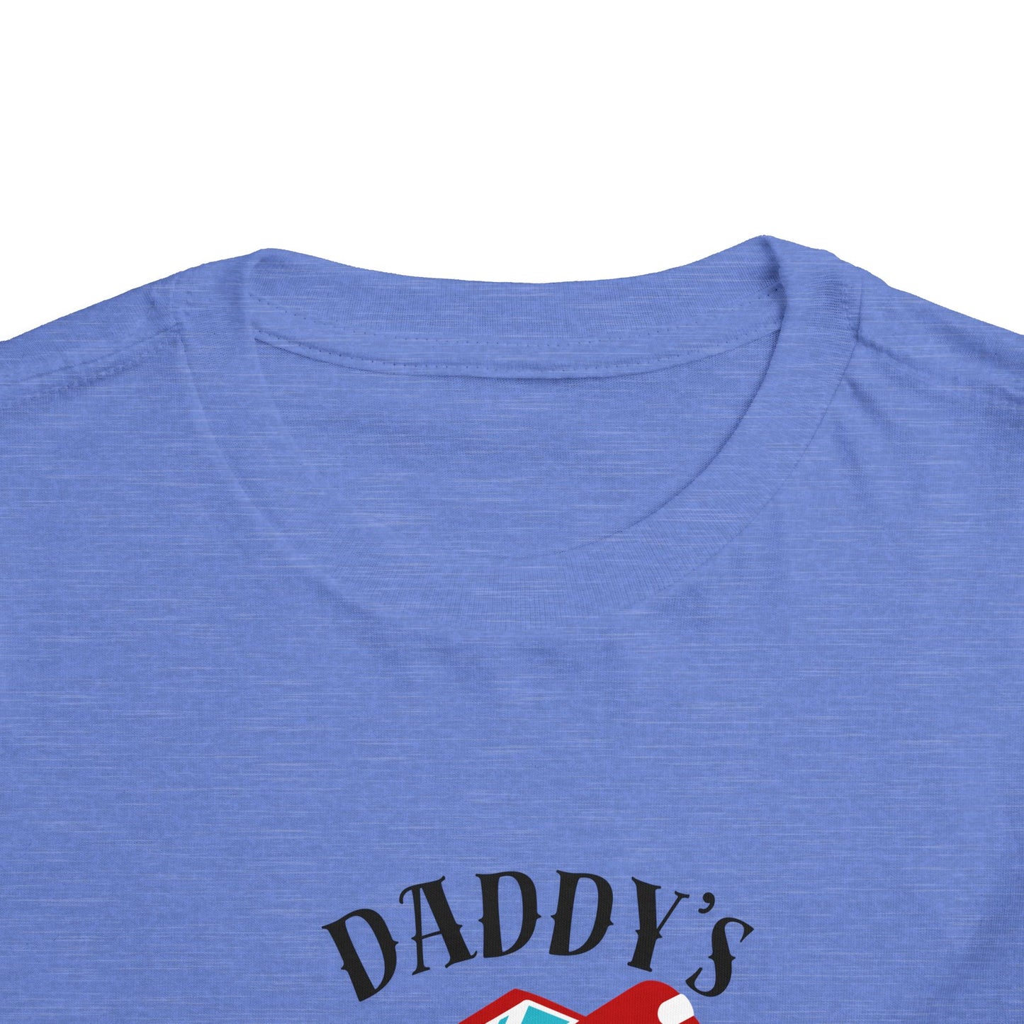 Toddler Tee — "Daddy's Monster Truck" Graphic Shirt