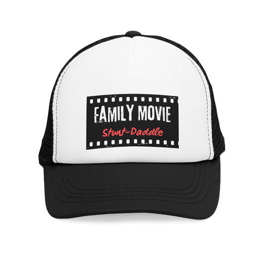 "Family Movie Stunt-Daddle" Mesh Cap - Fun & Trendy Hat for Family Events & Film Lovers
