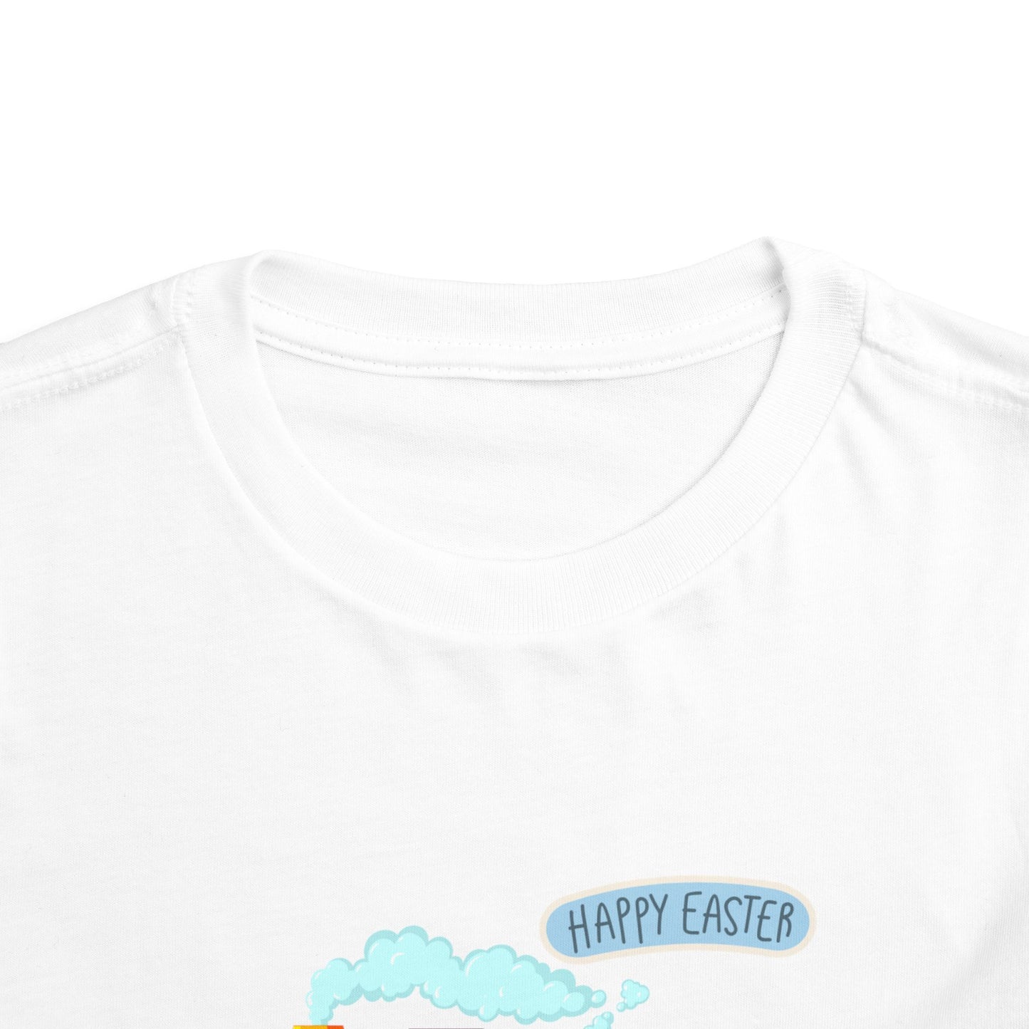 Toddler Easter Tee "Trained to carry lots of eggs" — Cute Train themed boy Shirt