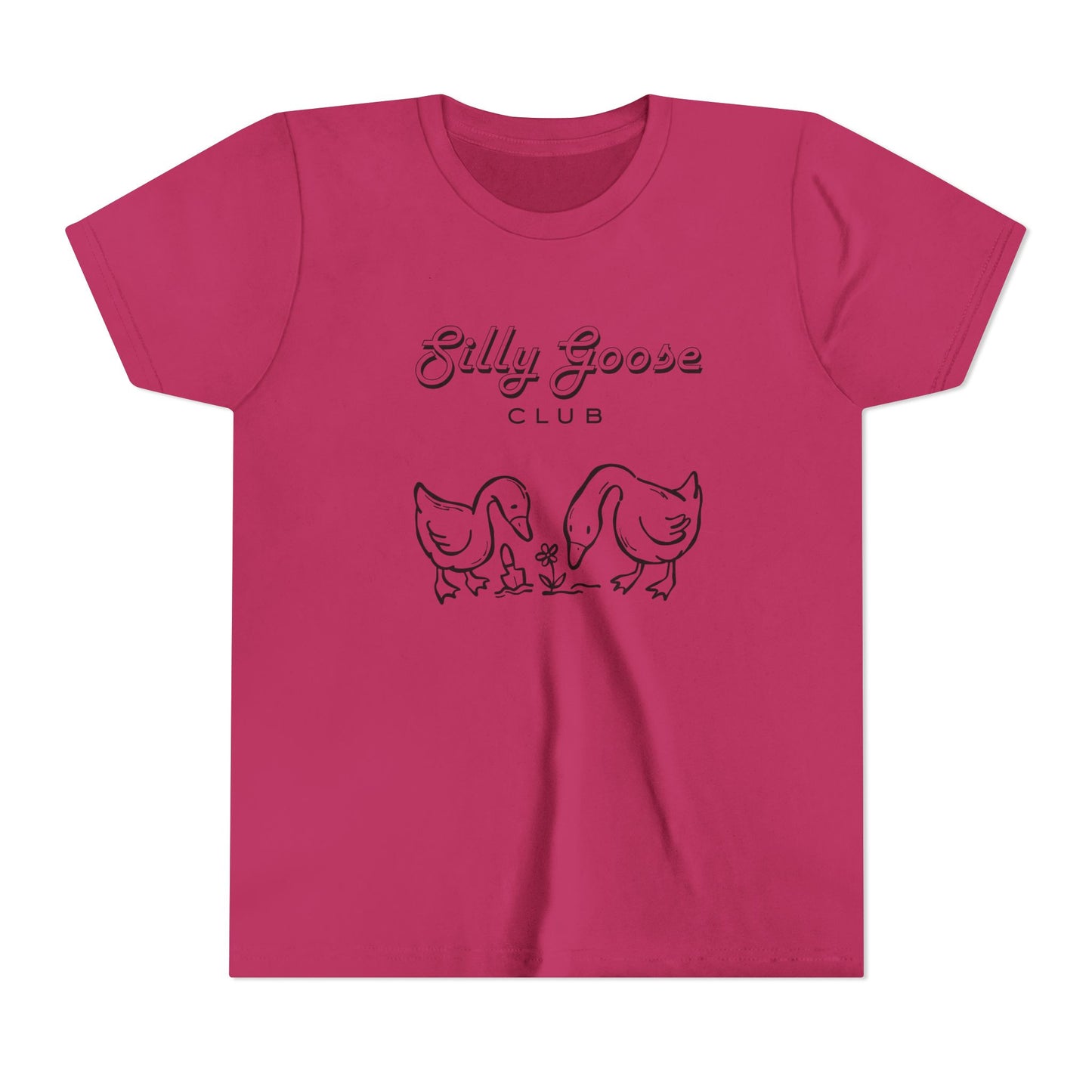 Silly Goose Club Youth Tee — Cute Kids Graphic T-Shirt