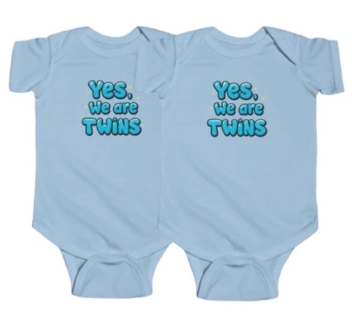 yes, we are twins (boy twins 2 pack)